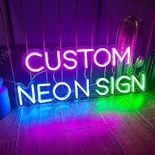 custom made neon signs Australia